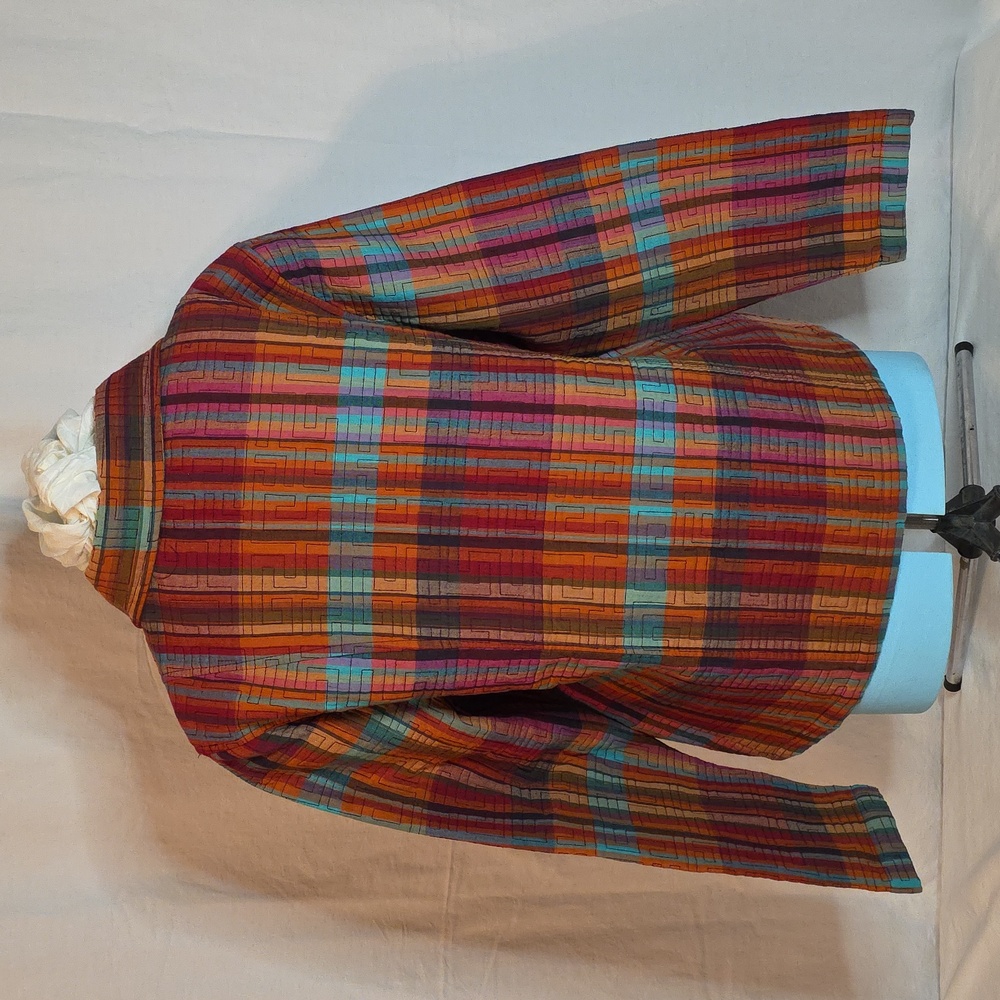 Christopher & Banks Colorful Plaid Jacket [2/$20] - Picture 4 of 4